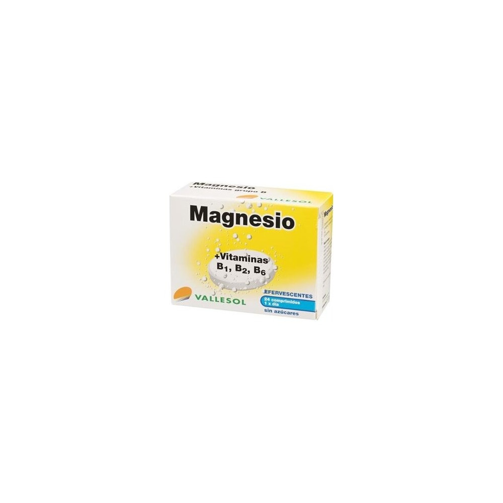 Vallesol Magnesio Y Vitaminas 24Comp Efervescentes