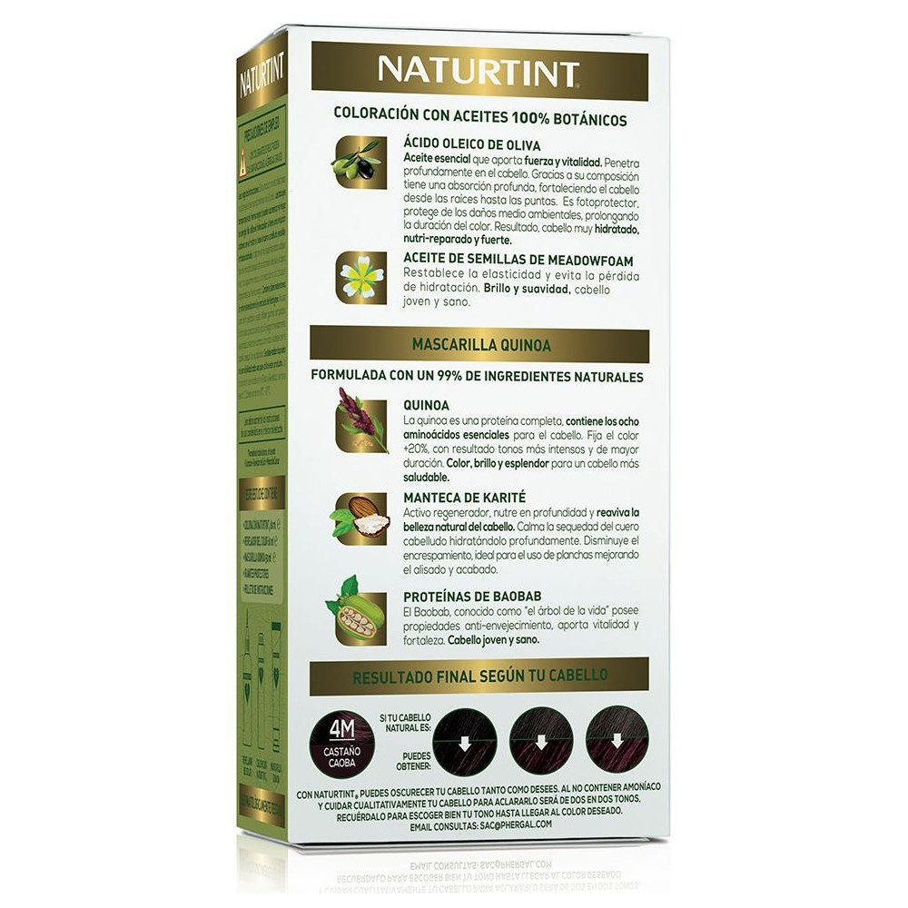 Naturtint Biobased 4M Castaño Caoba
