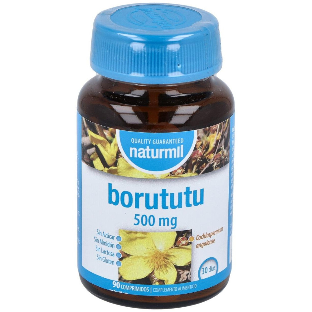 Naturmil Borututu 500 Mg 90 Comprimidos