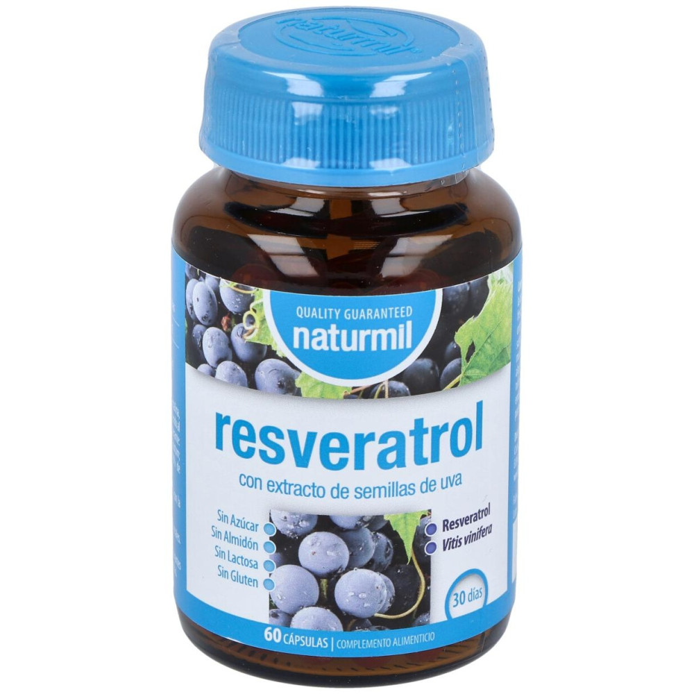 Naturmil Resveratrol Con Extracto De Semilla De Uva 60 Capsulas