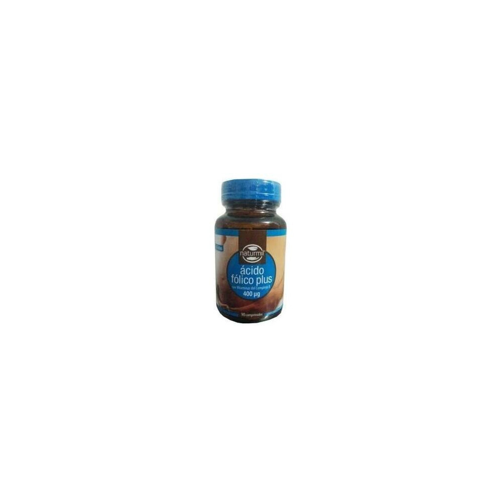 Naturmil Acido Folico Plus Vitaminas Complejo B 400 Ug 90 Compri