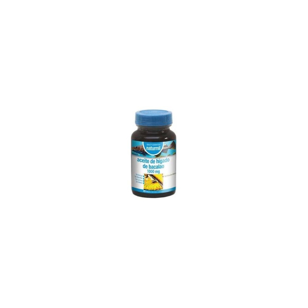 Naturmil Aceite De Higado De Bacalao 1000 Mg 45 Perlas