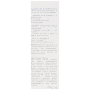 Isdin Nutradeica Gel Crema Facial Piel Seborreica, 50 Ml