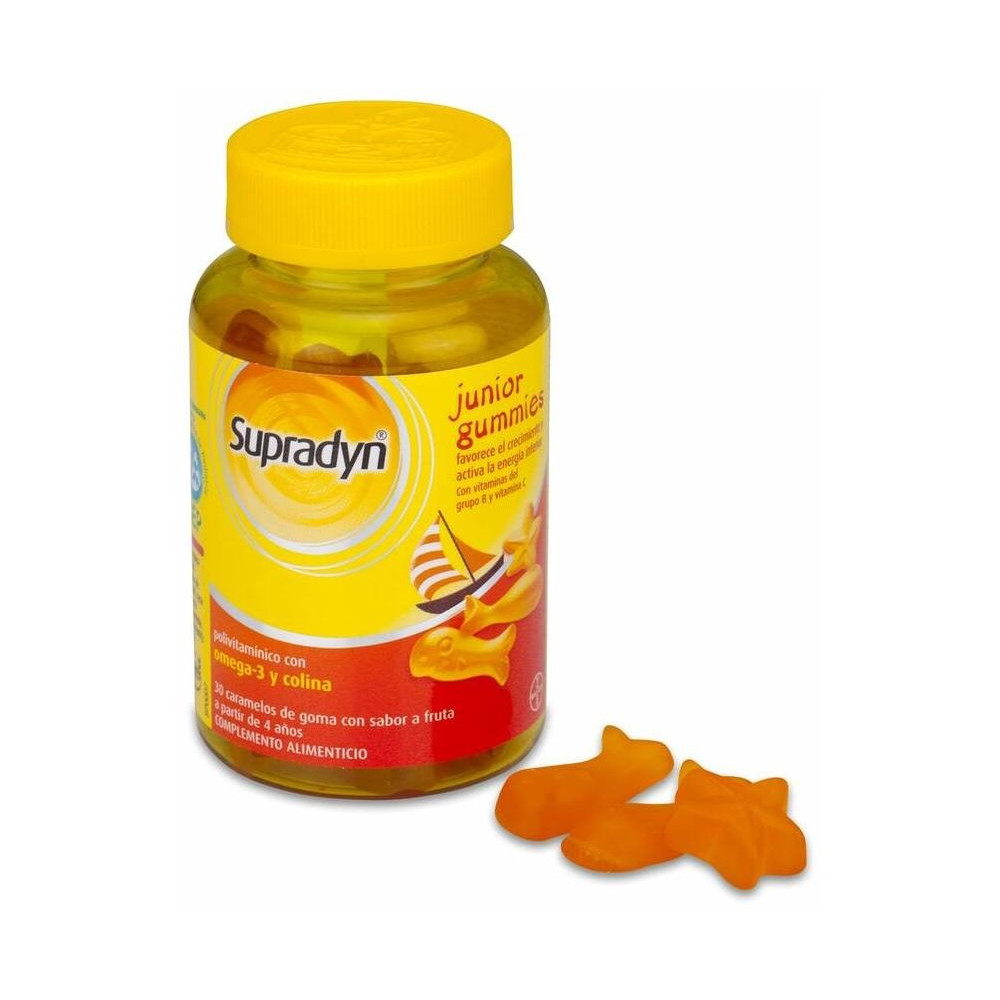 Supradyn Junior Gummies Caramelos De Goma, 30 Uds