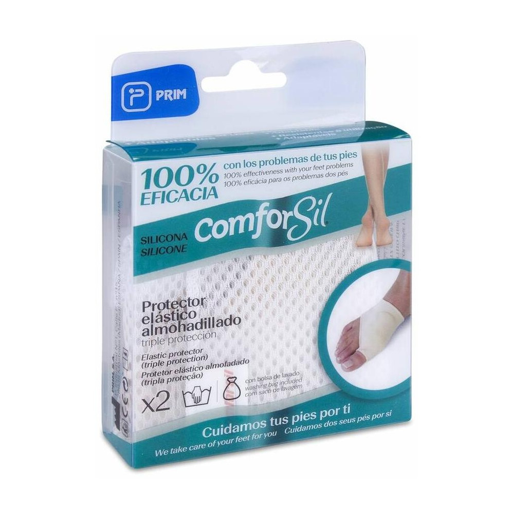 Comforsil Protector Elástico Almohadillado Talla L, 1 Par