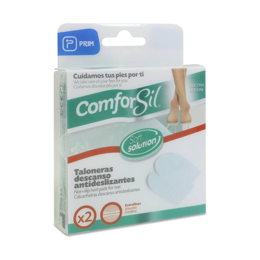 Comforsil Taloneras De Silicona Para Descanso Talla L, 1 Par