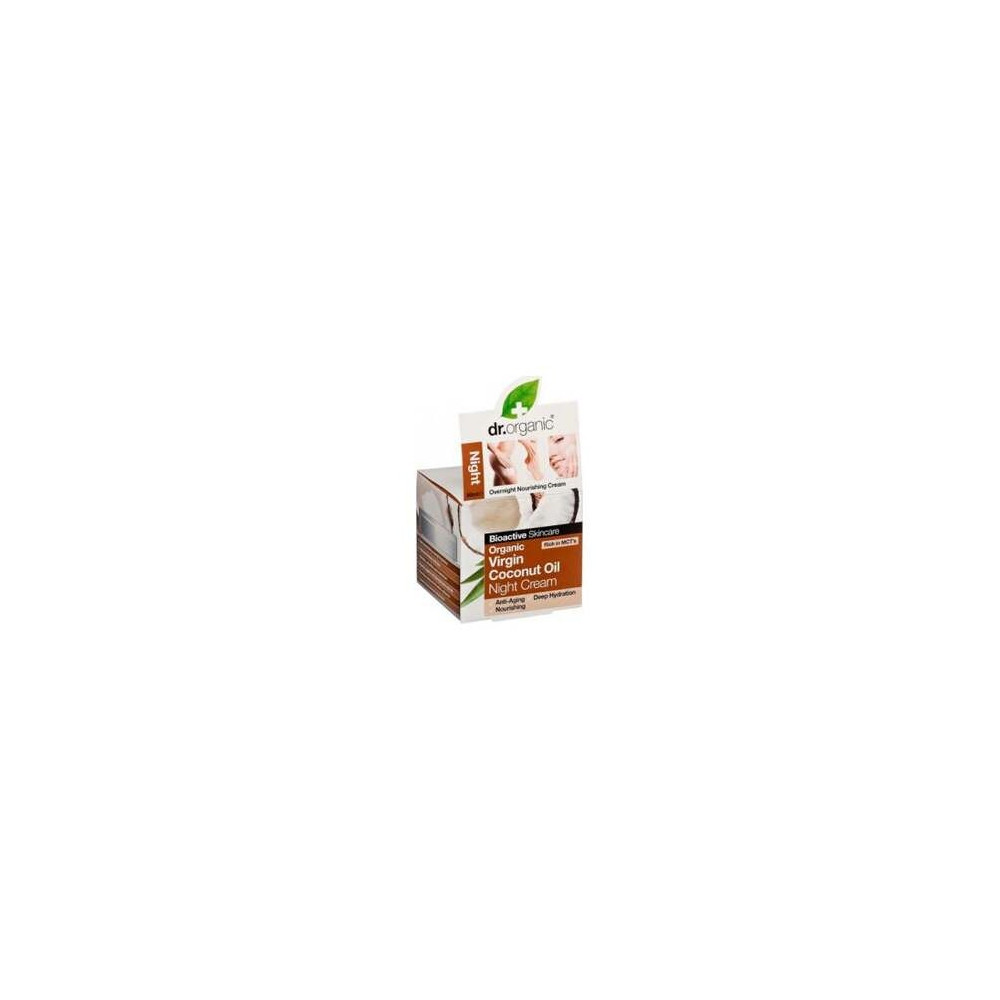 Dr Organic Crema De Noche Aceite De Coco 50Ml
