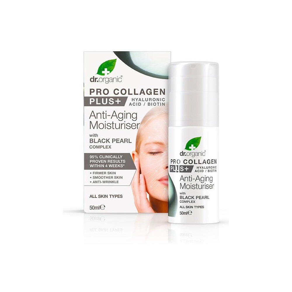 Crema Antiedad Pro-Collagen Plus Perla Negra 50Ml.