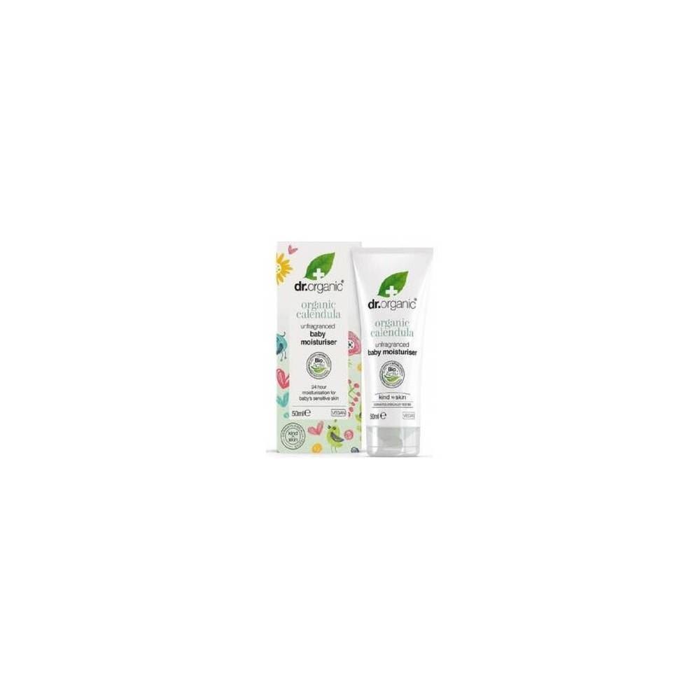 Dr. Organic Crema Hidratante Bebé Caléndula 50Ml