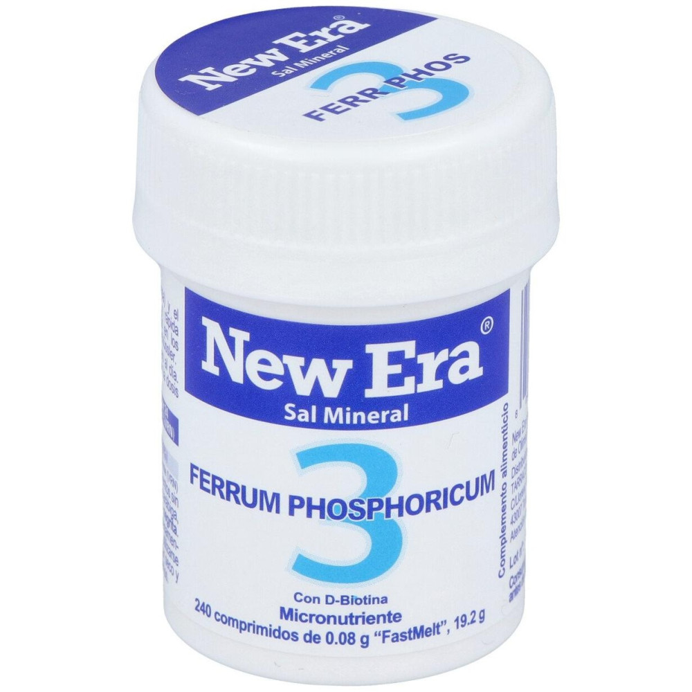 New Era Schüssler Nr.3 Ferrum Phosphoricum 240Comp
