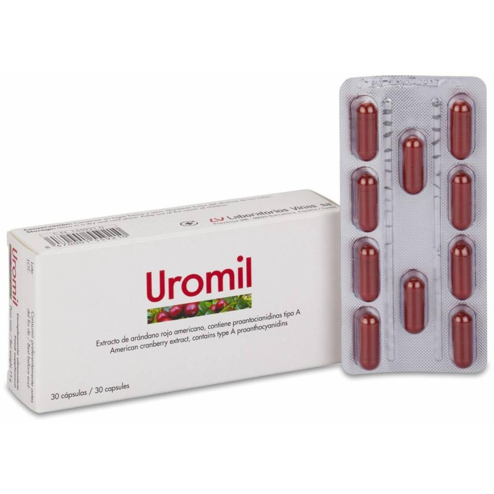 Uromil 30Caps - Laboratorios Viñas