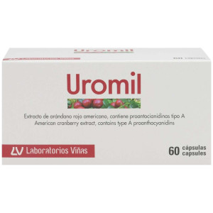 Uromil 60Caps - Laboratorios Viñas