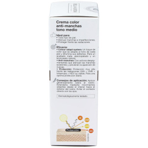 Bella Aurora Cc Cream Crema Color Anti-Manchas Spf50+ Tono Medio 30Ml