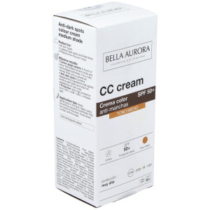 Bella Aurora Cc Cream Crema Color Anti-Manchas Spf50+ Tono Medio 30Ml