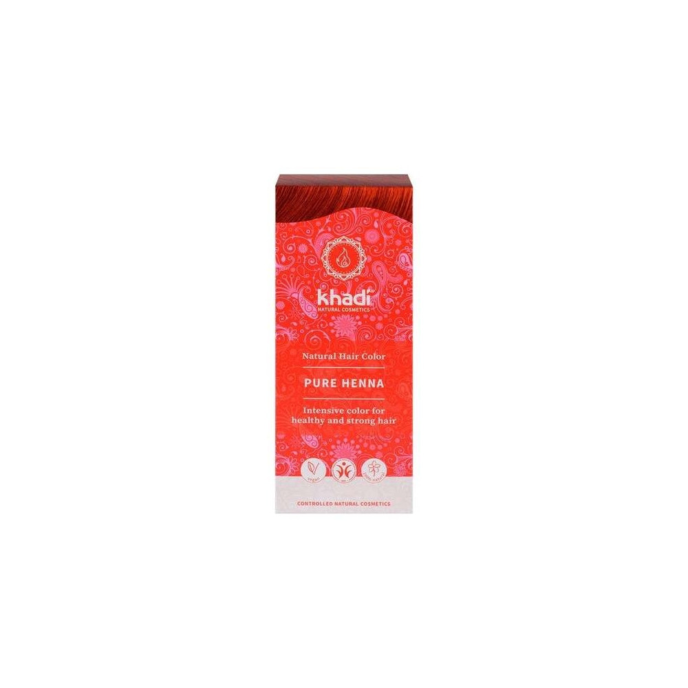 Khadi Henna Natural 100% Pura 100G