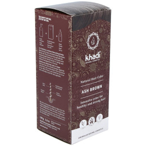 Khadi Tinte Castaño Ceniza 100% Vege 100G