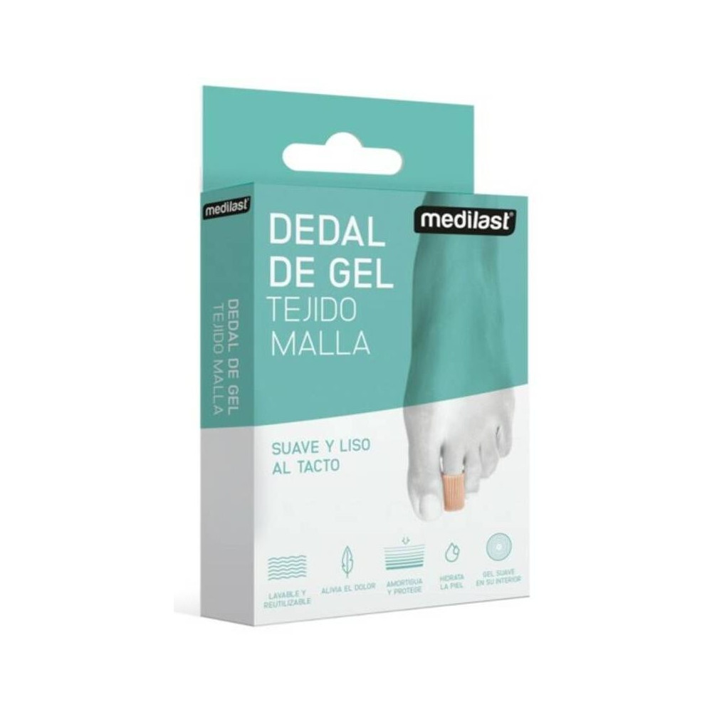 Medilast Dedal De Gel Malla Protección Pies Talla S 2U
