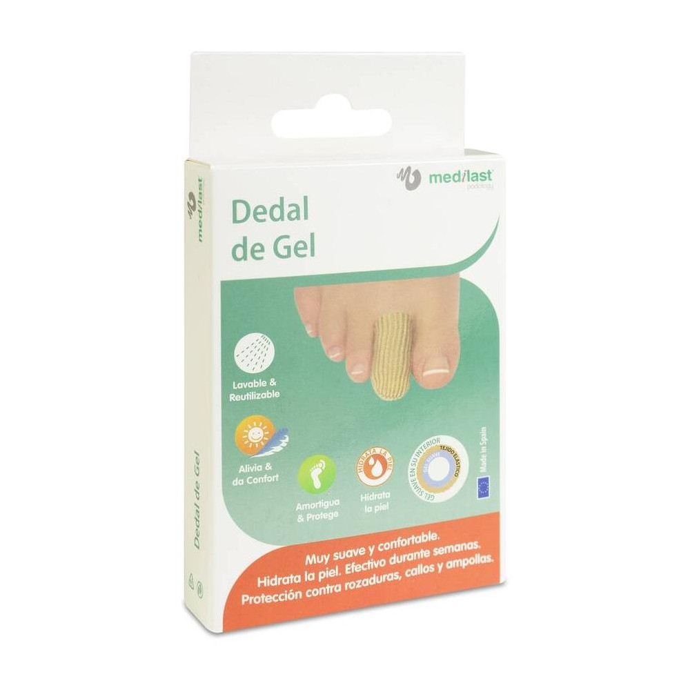 Medilast Dedal De Gel Malla Protección Pies Talla Grande 2U