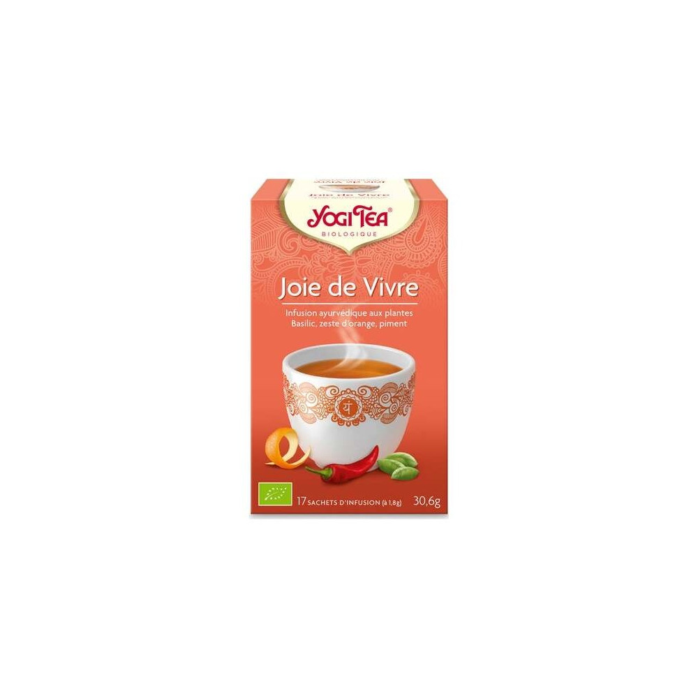 Yogi Té Alegría De Vivir 17 Bolsitas 30,6G