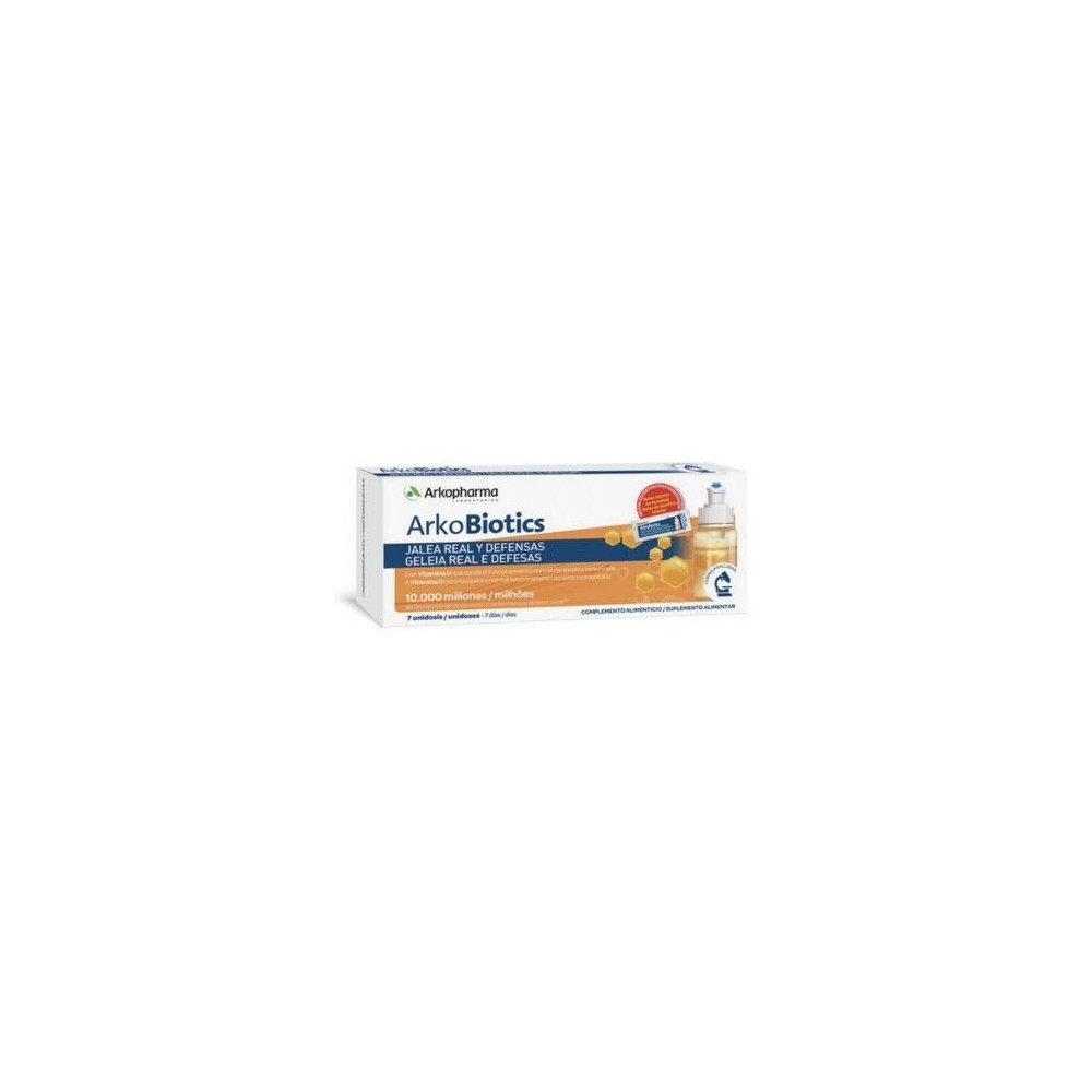 Arkopharma Arkobiotics Jalea Real Y Defensas Adultos, 7 Ampollas