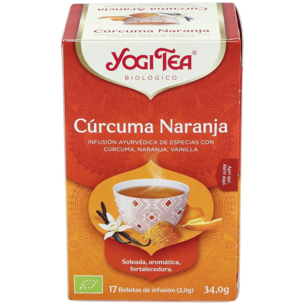 Yogi Tea Curcuma Naranja 17Infusiones