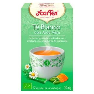 Yogi Tea Te Blanco Con Aloe...