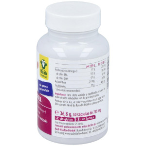 Raab Vitalfood Aceite Krill Forte 50Caps