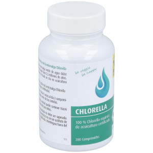 Raab Vitalfood Chlorella Ecológica 200 Comp