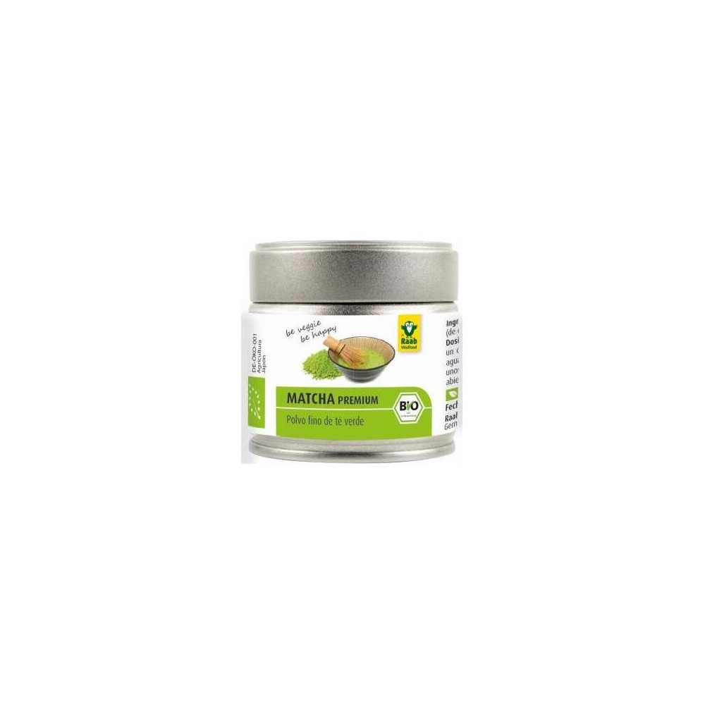 Raab Vitalfood Matcha Te Verde Premium Polvo 30G
