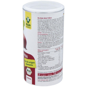 Remolacha Roja Polvo 250Gr. Bio