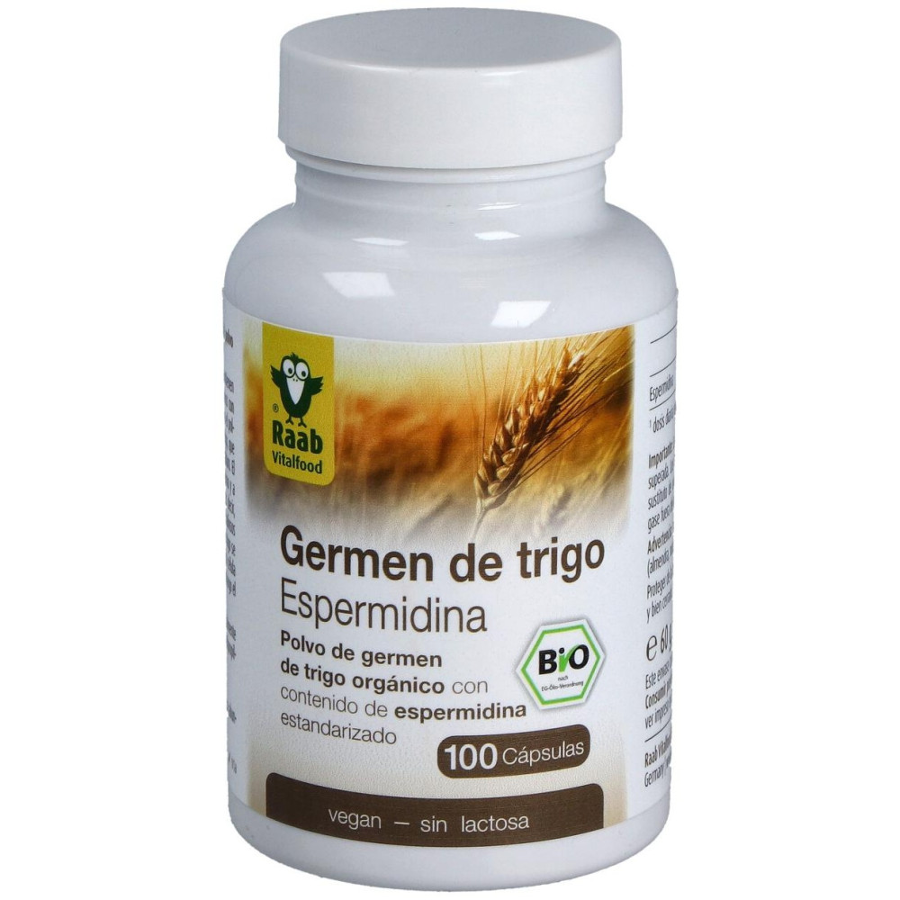 Raab Vitalfood Espermidina Germen De Trigo 600Mg 100Caps