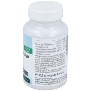 Raab Vitalfood Aceite De Alga Omega 3 1183Mg 30Caps