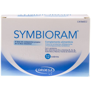 Ordesa Symbioram Complemento Alimenticio Simbiótico, 12 Sobres