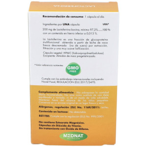 Mednat Lactoferrina 200Mg 30Caps