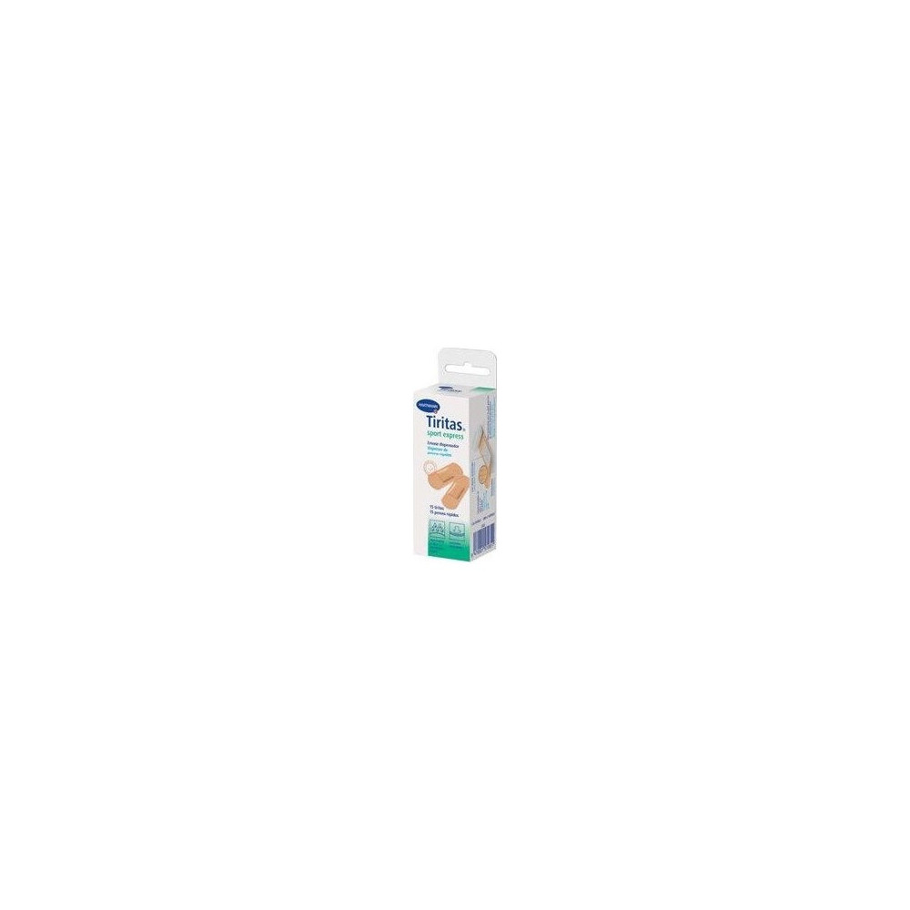 Tiritas® Sport Express Apósito Adhesivo 25 X 72Mm 15 Unidades