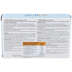 Acticir Plus 40Cap.