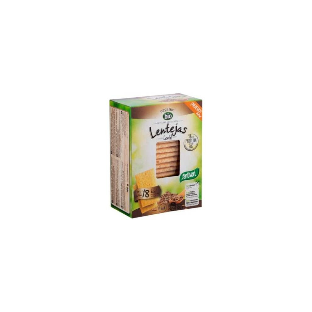 Santiveri Tostadas Ligeras Lentejas Bio 100G