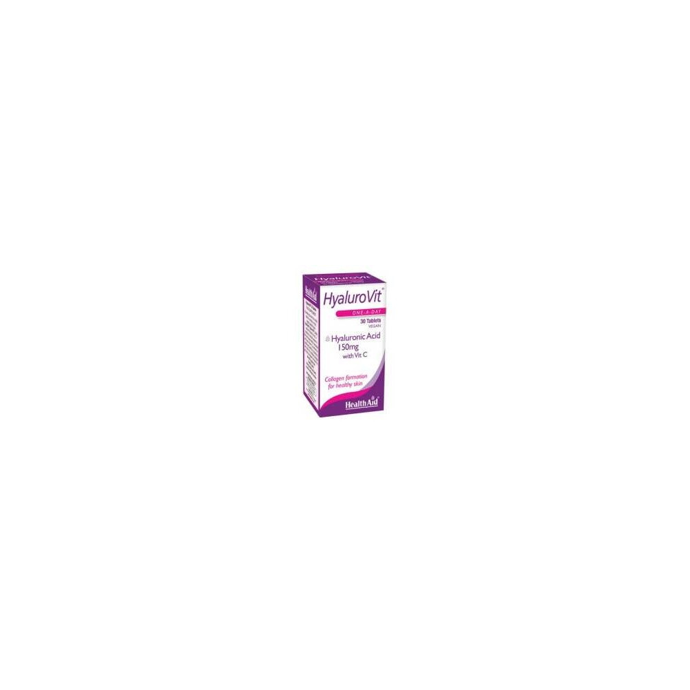 Health Aid Hyalurovit (Ácido Hialurónico) 150Mg 30 Comp.