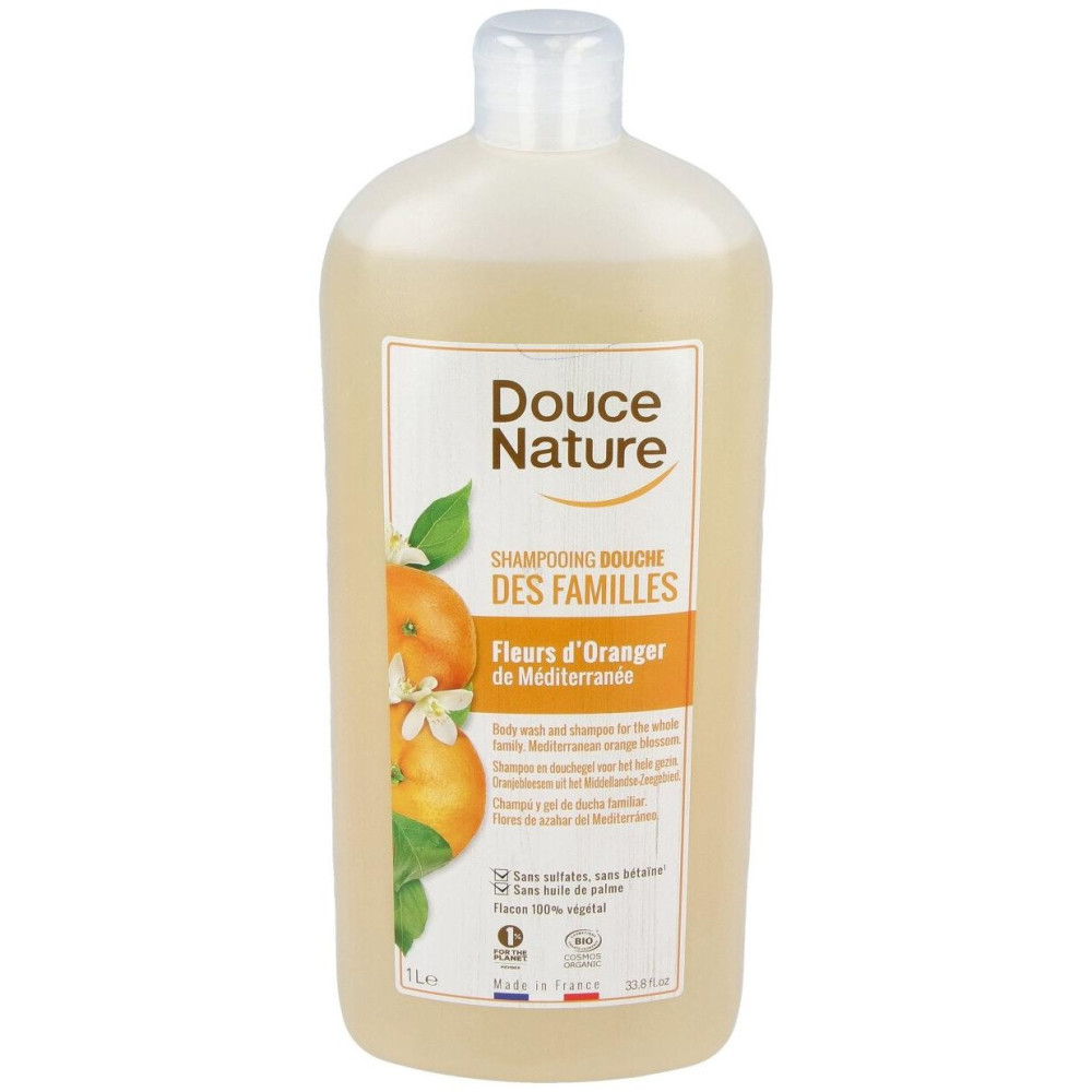 Douce Nature Champú-Gel Azahar Bio 1L