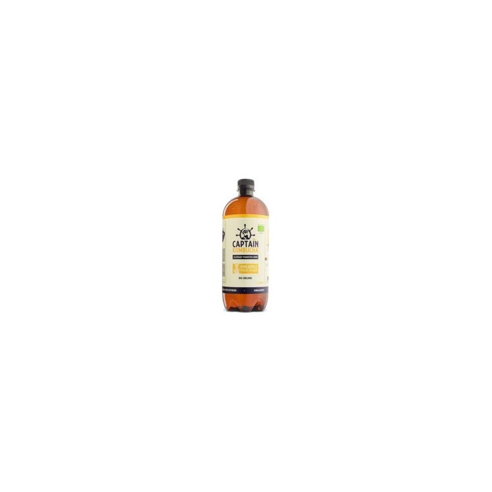 Captain Kombucha Piña Y Melocotón 1L
