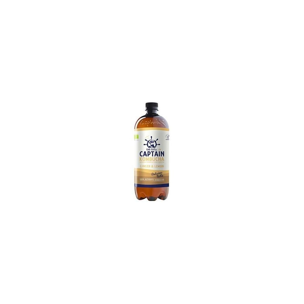 Captain Kombucha Jengibre Limón 1L