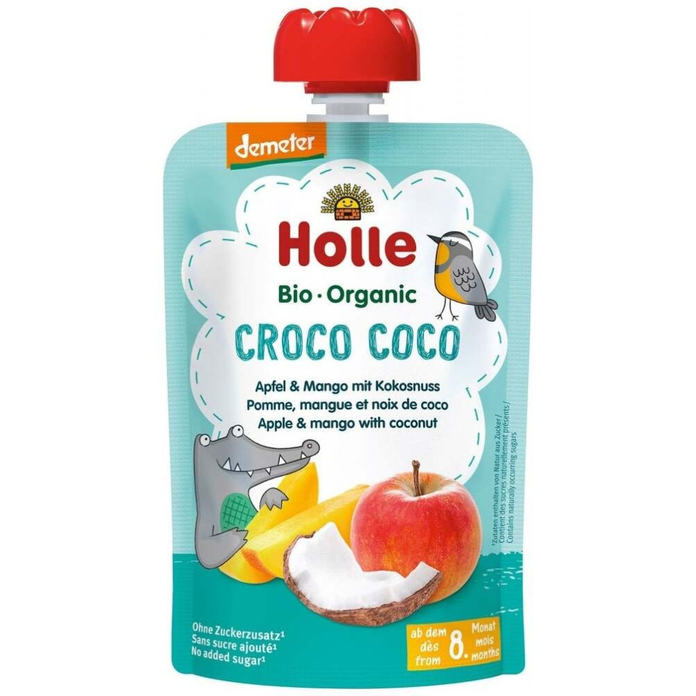 Smoothie Croco Coco Manzana-Coco 8Meses 100Gr.