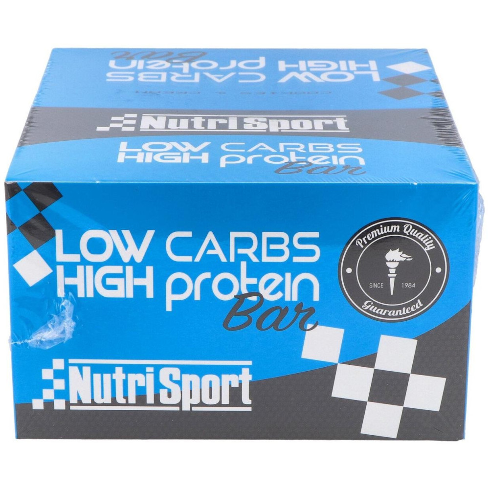 Nutrisport Barritas Low Carbs Cookies Y Cream 16 Uds