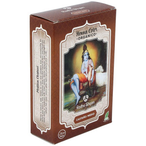 Henna Polvo Castaño Medio 100Gr. Eco