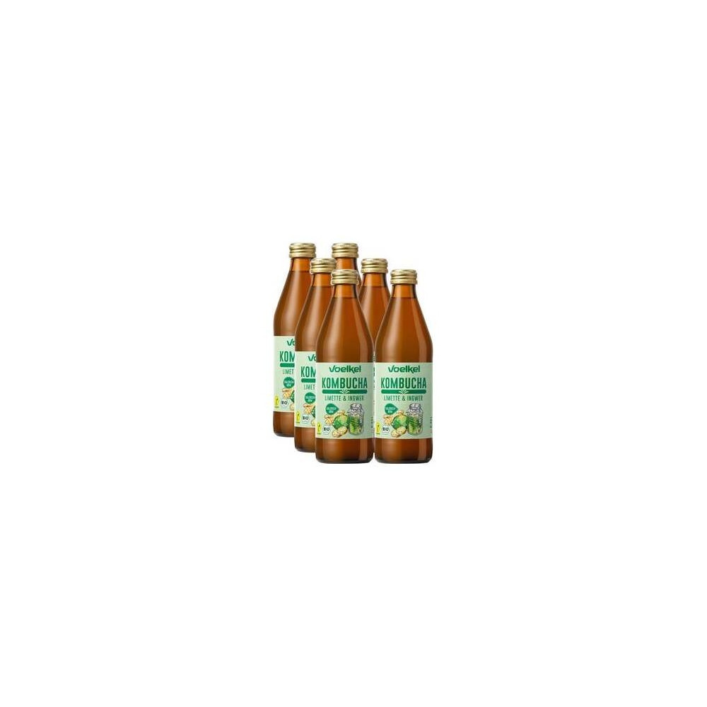 Voelkel Kombucha Lima Y Jengibre Bio 330Ml