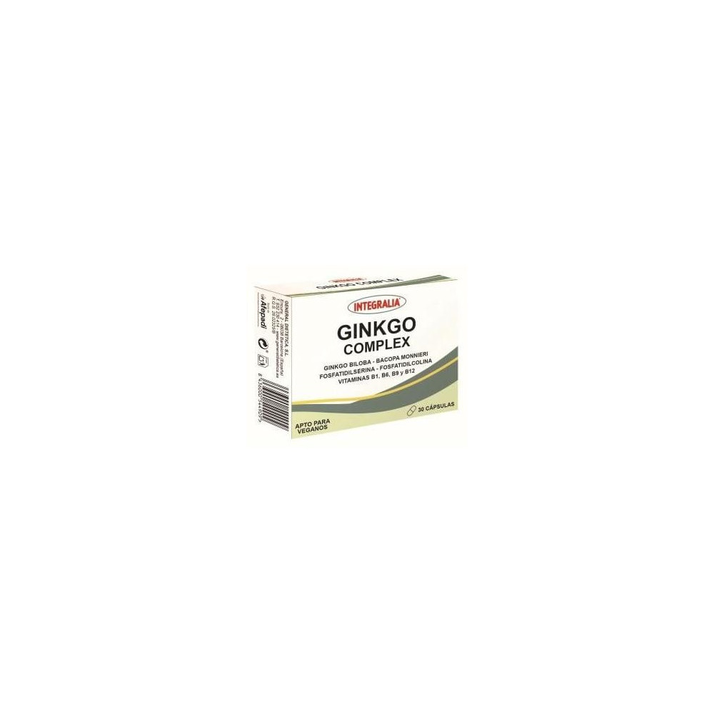 Integralia Ginkgo Senior Complemento Alimenticio 30 Comp