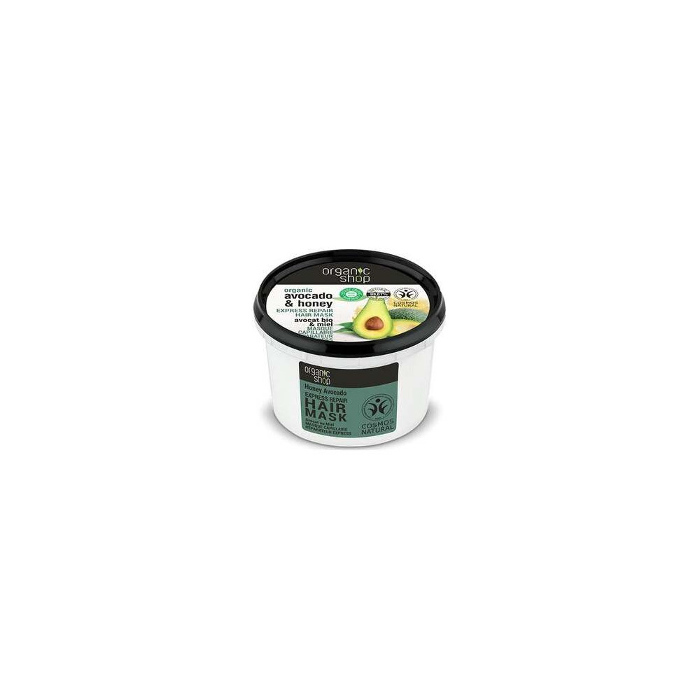 Organic Shop Mascarilla Capilar Reparador Miel Aguacate 250Ml