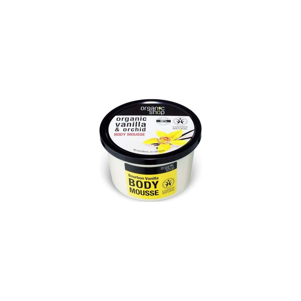 Organic Shop Mousse Corporal Vainilla Bourbon 250Ml