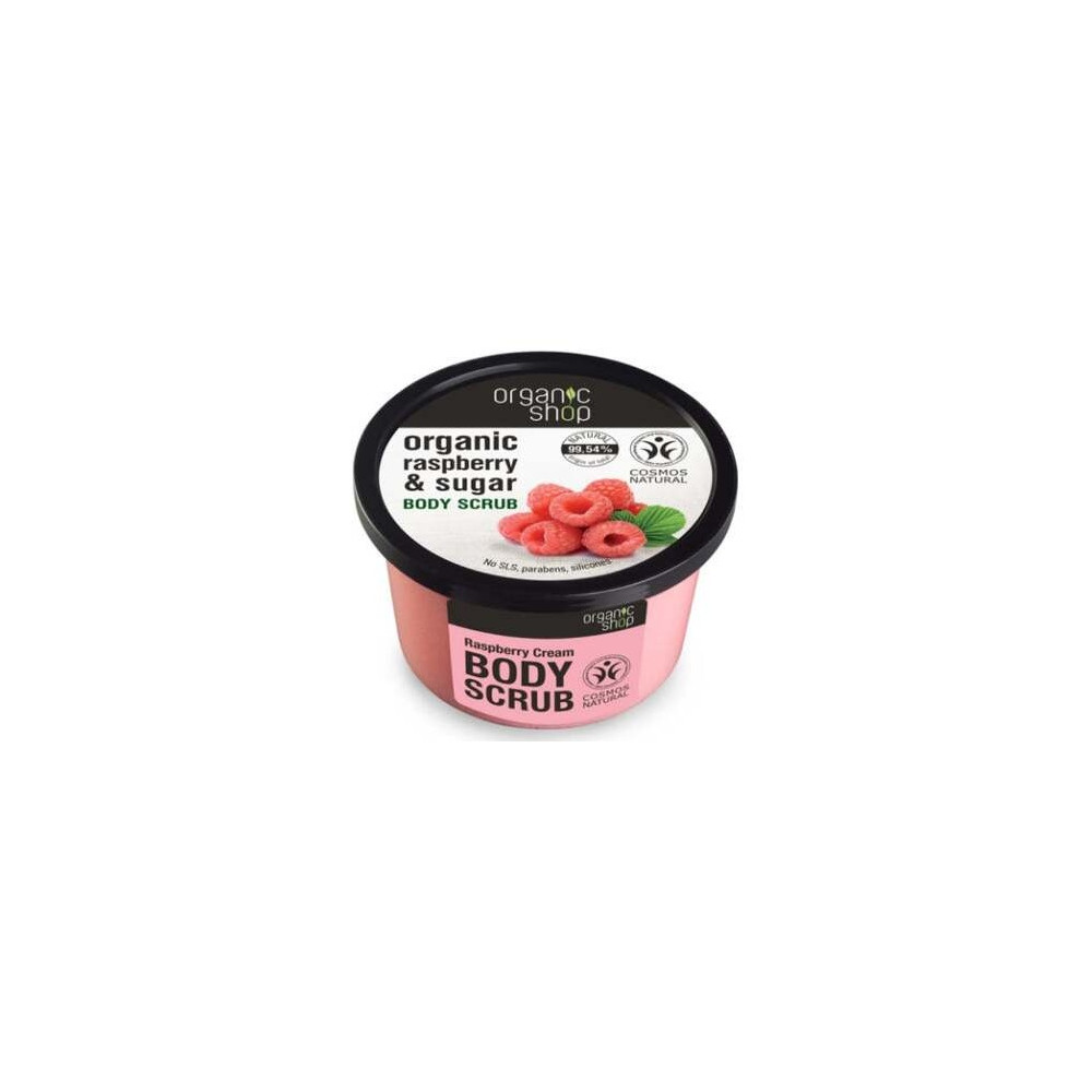 Organic Shop Exfoliante Corporal Crema De Frambuesa 250Ml