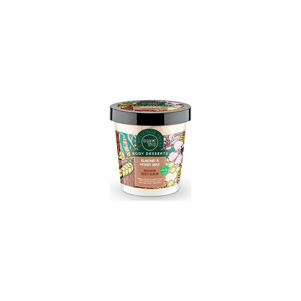 Organic Shop Exfoliante Corporal Almendra Y Leche Con Miel 450Ml